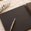 cuaderno-artediano-art-lux-green-sunset-detalle-hojas-negras-interior CUADERNO LUX ART GREEN SUNSET-ARTEDIANO™