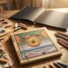 cuaderno-artediano-art-lux-green-sunset-entorno-completo CUADERNO LUX ART GREEN SUNSET-ARTEDIANO™