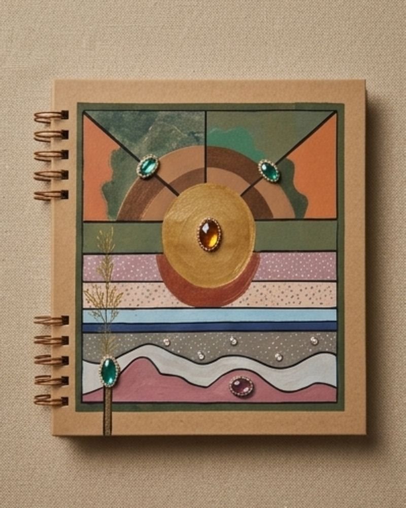 cuaderno-artediano-art-lux-green-sunset-portada-cenital CUADERNO LUX ART GREEN SUNSET-ARTEDIANO™