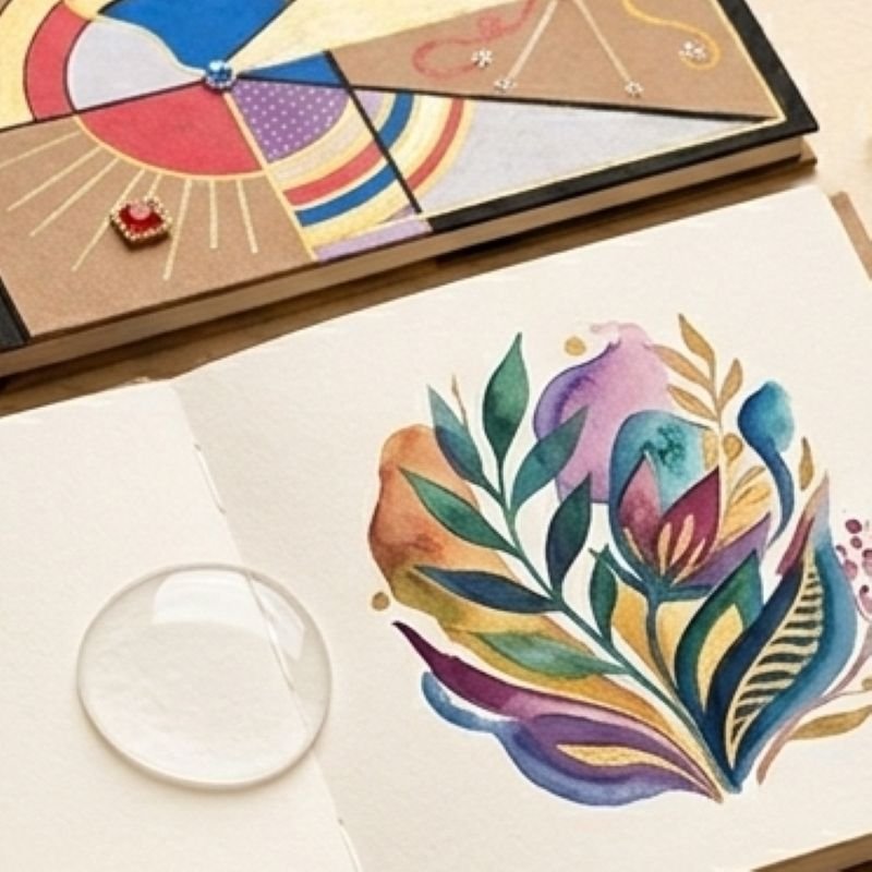cuaderno-artediano-art-lux-mandala-radiante-detalle-hojas-acuarela-importadas-papel-italiano-300gramos CUADERNO LUX ART MANDALA RADIANTE-ARTEDIANO™