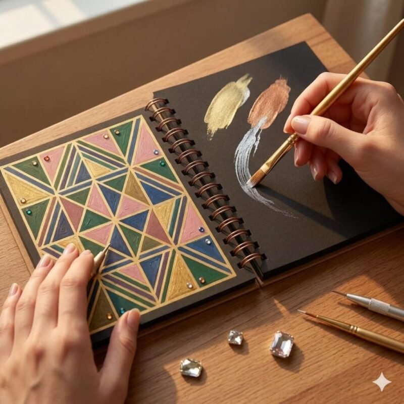 CUADERNO LUX ART GEOMETRIA AUREA-ARTEDIANO™