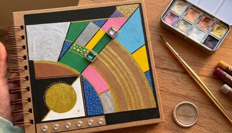 CUADERNO LUX ART GEOMETRIA AUREA-ARTEDIANO™