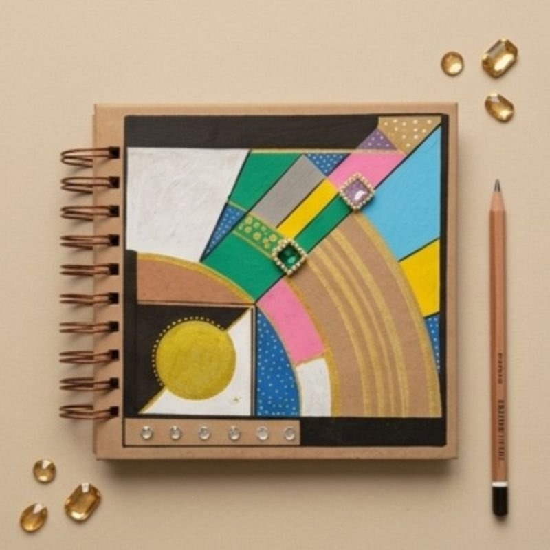 CUADERNO LUX ART GEOMETRIA AUREA-ARTEDIANO™