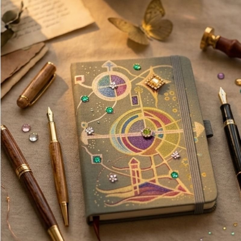 CUADERNO PREMIUM GEOMETRIA ESTELAR-ARTEDIANO™