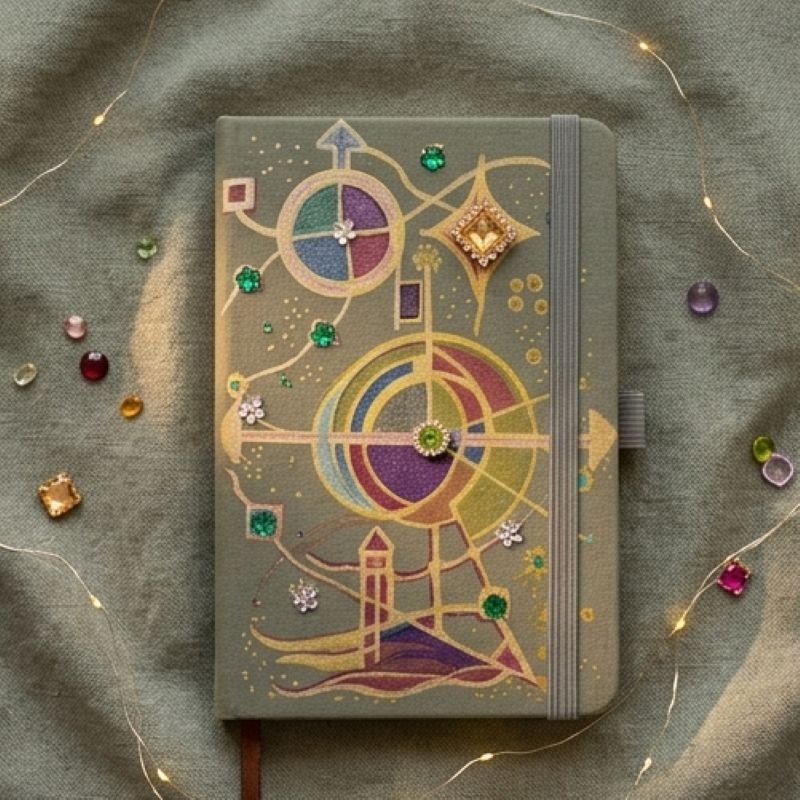 CUADERNO PREMIUM GEOMETRIA ESTELAR-ARTEDIANO™