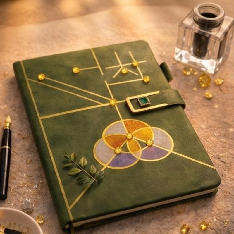 CUADERNO PREMIUM PUERTA ESMERALDA-ARTEDIANO™
